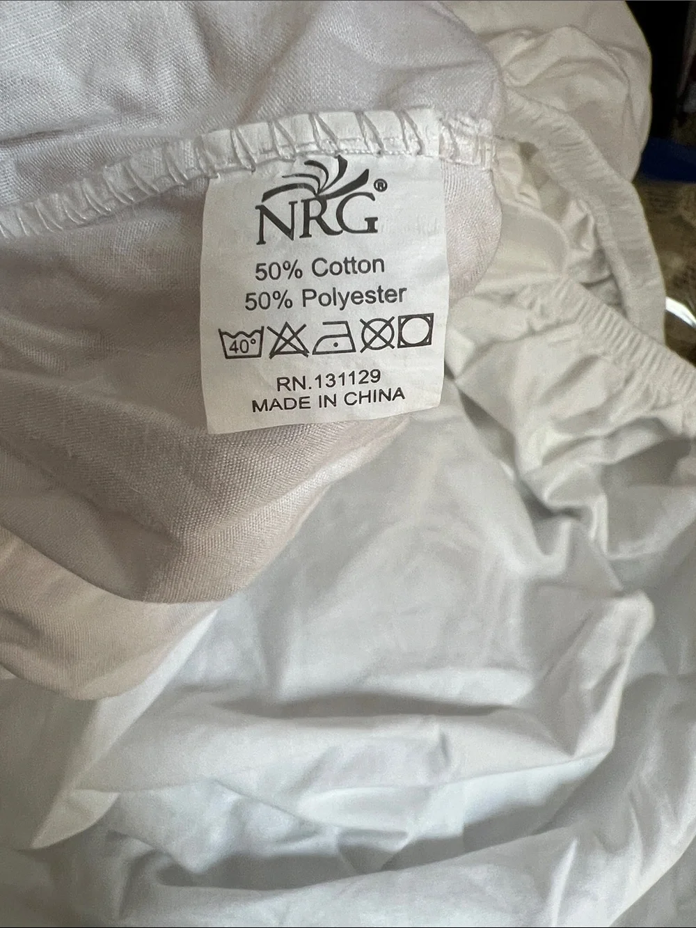 NRG Brand White Massage Table Sheet Set with Face Cradle Cover